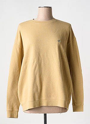 Hanorac guler rotund bej NUDIE JEANS CO femeie