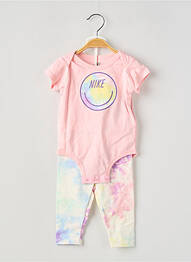 Set pantaloni roz NIKE fille