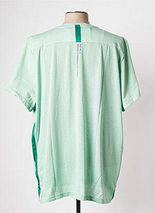 Tricou guler rotund verde NIKE bărbat