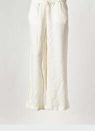 Pantalon drept alb KNOWLEDGE COTTON APPAREL femme