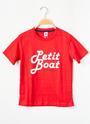 Tricou roșu PETIT BATEAU băiat