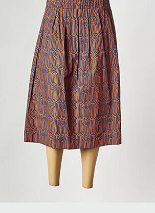 Fustă midi portocaliu LA FEE MARABOUTEE femeie