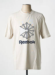 Tricou guler rotund alb REEBOK homme