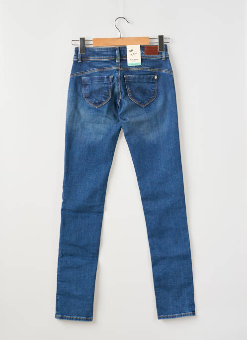 Blugi cu croială dreaptă albastru PEPE JEANS femeie