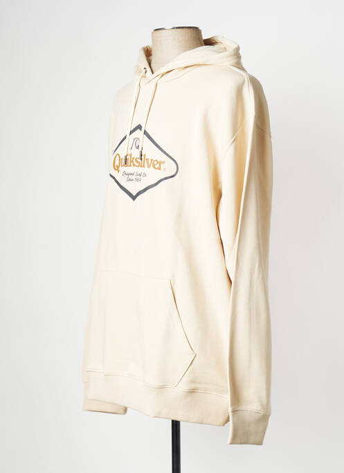 Hanorac cu glugă bej QUIKSILVER bărbat
