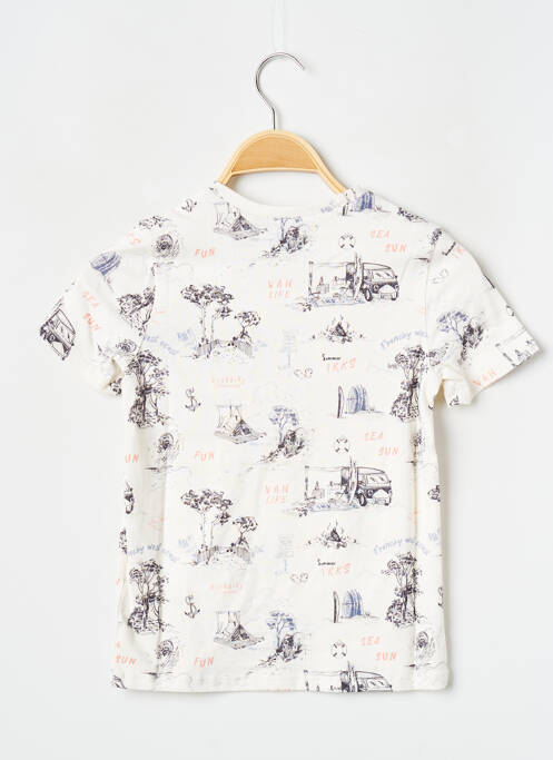 Tricou alb IKKS JUNIOR băiat