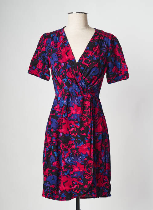 Rochie scurtă roz PIECES femeie