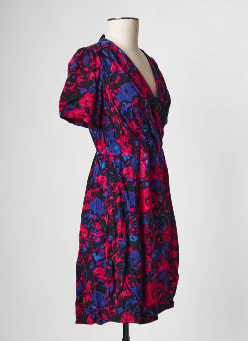 Rochie scurtă roz PIECES femeie