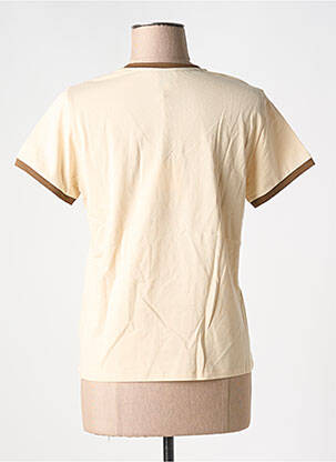 Tricou guler rotund bej WILD femeie