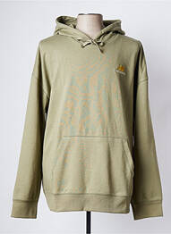 Hanorac cu glugă guler rotund verde NEW BALANCE homme