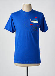 Tricou albastru TEALER homme