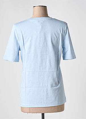 Tricou guler rotund albastru TOMMY HILFIGER femeie