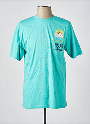 Tricou albastru TEALER bărbat