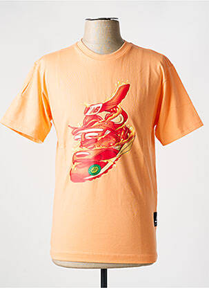 Tricou guler rotund portocaliu NEW BALANCE bărbat