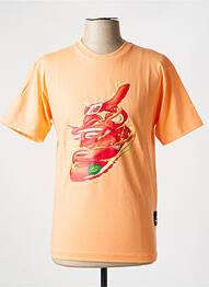 Tricou guler rotund portocaliu NEW BALANCE homme