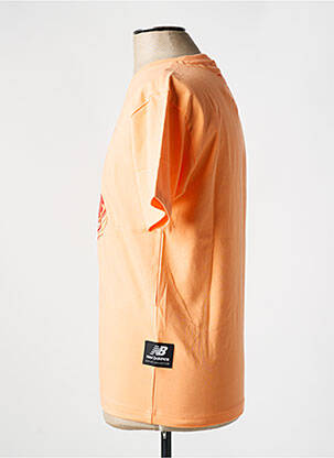 Tricou guler rotund portocalie NEW BALANCE bărbat
