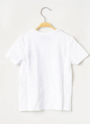 Tricou guler rotund alb IKKS JUNIOR băiat