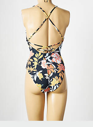 Costum de baie dintr-o singură piesă galben ROXY femeie