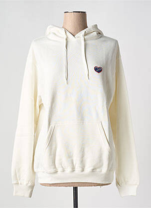 Hanorac cu glugă alb MAISON LABICHE femeie