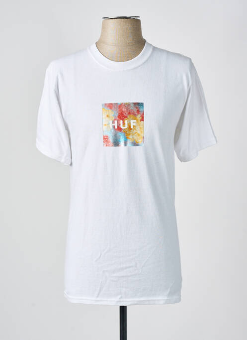 Tricou alb HUF unisex