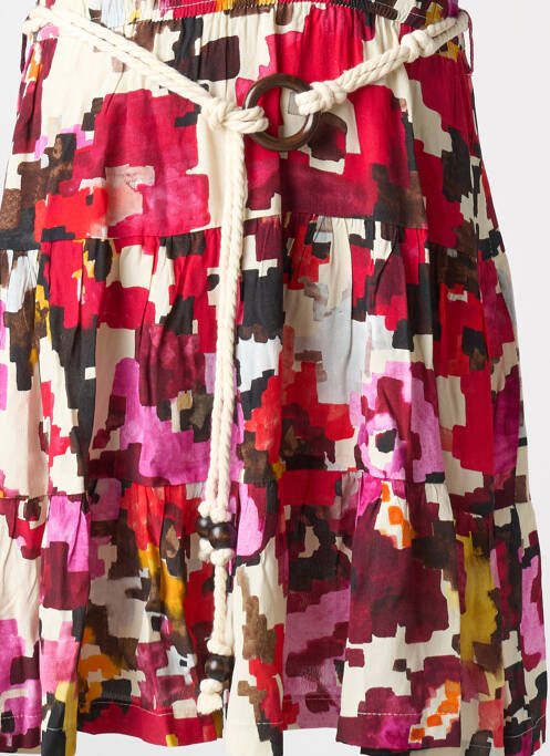 Rochie scurtă multicolor LA PETITE FRANCAISE femeie