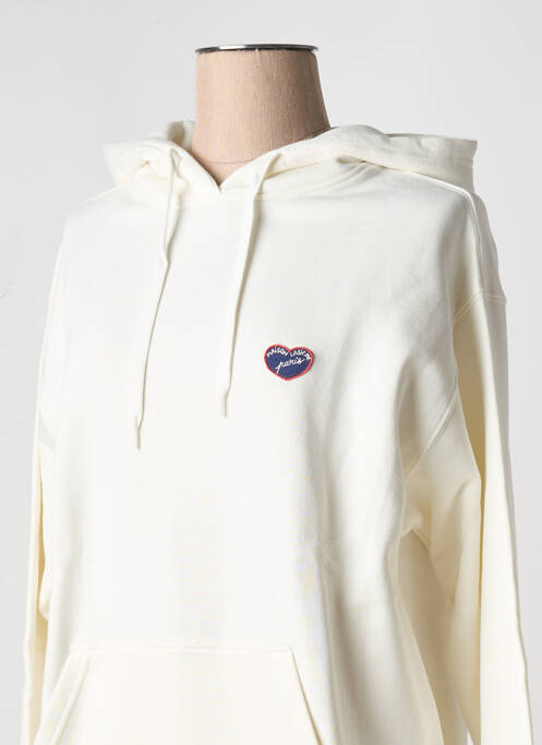 Hanorac cu glugă alb MAISON LABICHE femeie