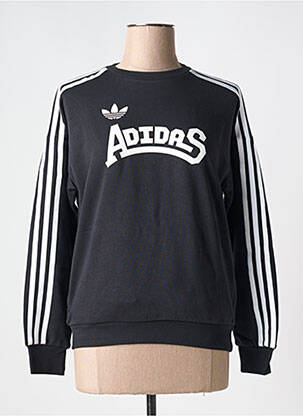 Hanorac negru ADIDAS fată