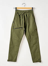 Pantalon cargo verde TEALER homme
