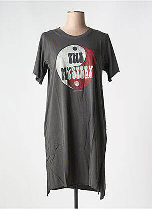 Rochie midi gri LEON & HARPER femeie