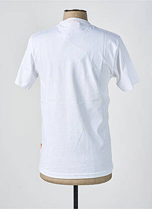 Tricou alb TEALER bărbat