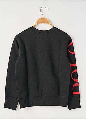 Hanorac guler rotund negru RALPH LAUREN băiat