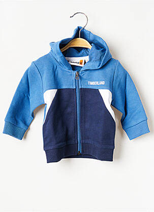 Hanorac cu glugă albastru TIMBERLAND băiat
