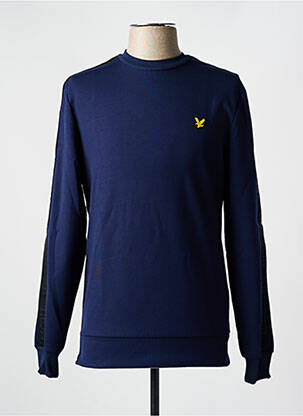 Hanorac guler rotund albastru LYLE & SCOTT bărbat