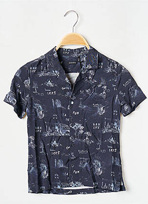 Cămașă cu mâneci scurte albastru IKKS JUNIOR băiat