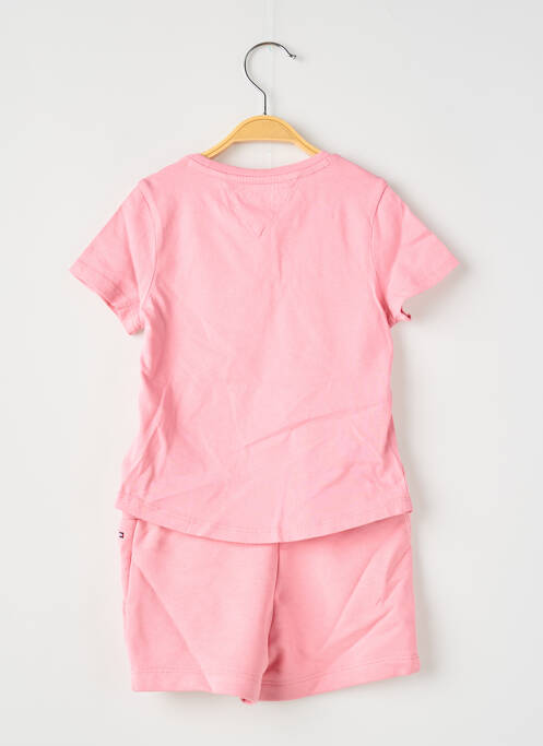 Set șort roz TOMMY HILFIGER copil