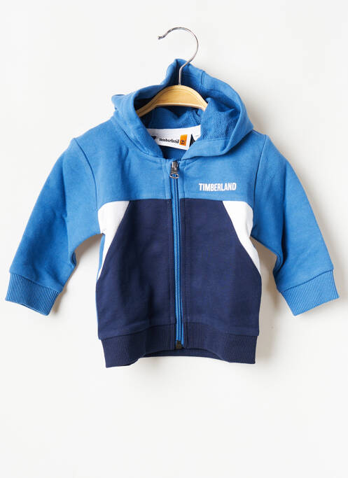 Hanorac cu glugă albastru TIMBERLAND băiat