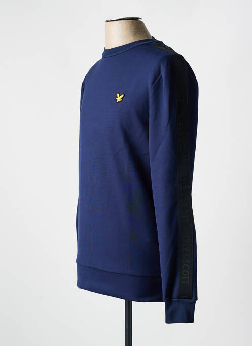 Hanorac albastru LYLE & SCOTT bărbat