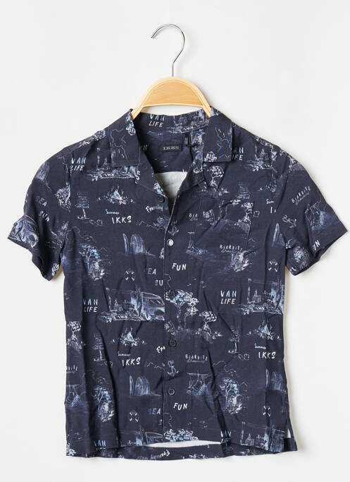 Cămașă cu mâneci scurte albastru IKKS JUNIOR băiat