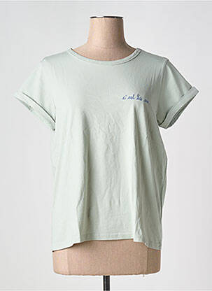Tricou verde MAISON LABICHE femeie