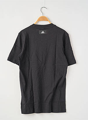 Tricou guler rotund negru ADIDAS bărbat