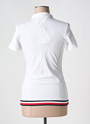 Polo alb TOMMY HILFIGER femeie