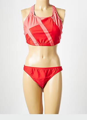 Costum de baie din două piese portocaliu ADIDAS femeie