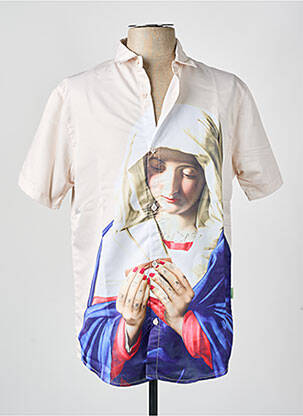 Cămașă cu mâneci scurte bej TEALER bărbat