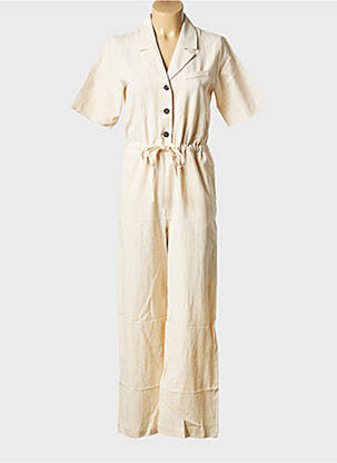 Salopetă-pantalon bej SELECTED femeie