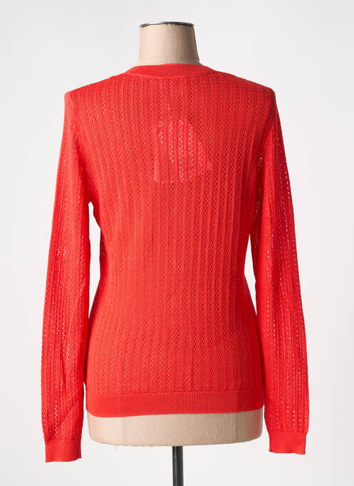 Vestă cu mâneci lungi roșu ICHI femeie