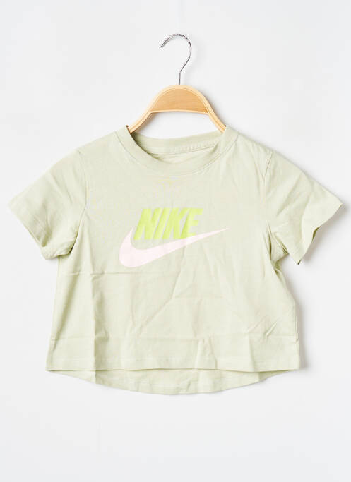 Tricou verde NIKE fată
