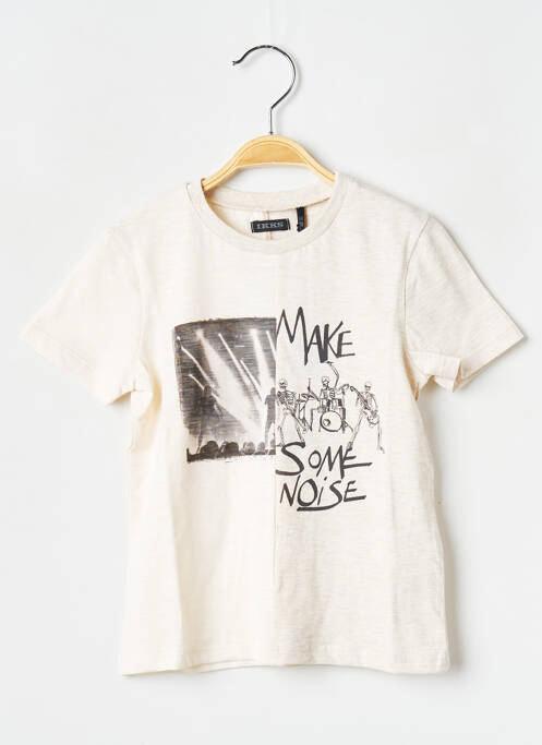 Tricou bej IKKS JUNIOR băiat