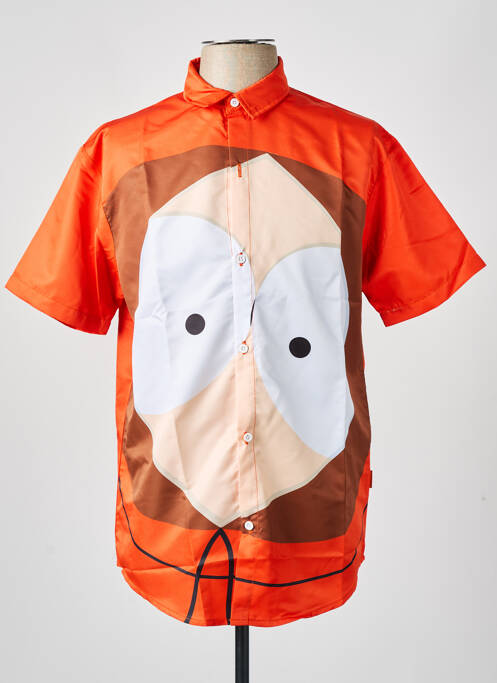 Cămașă cu mâneci scurte portocaliu TEALER bărbat