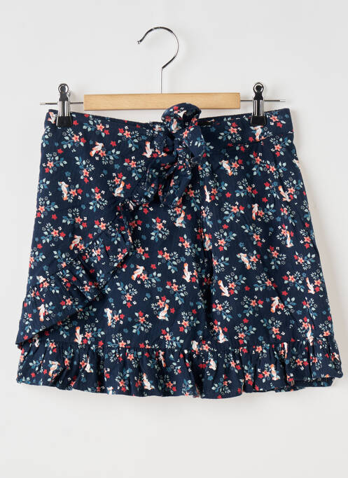 Fustă mini albastru VERTBAUDET fată