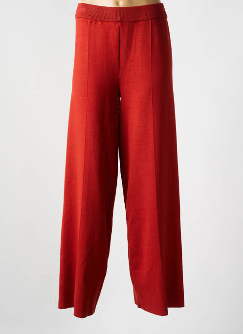 Pantalon drept roșu VERO MODA femeie